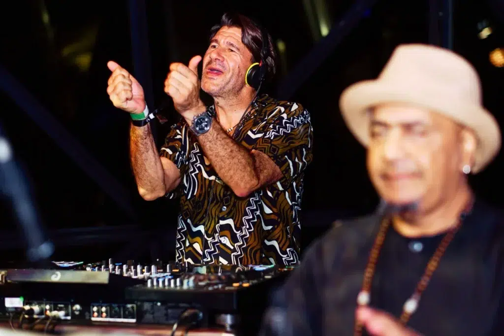 DJ performing at the Mineshift event at Zeitz MOCAA, creating an immersive atmosphere for guests, captured by a Cape Town event photographer