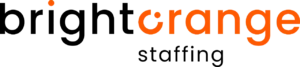 Logo Bright Orange Staffing
