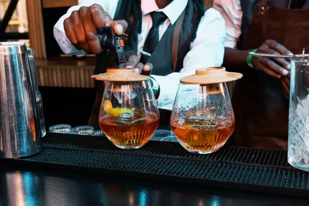 Catherine Constantinides, MC of the Mineshift event, speaking at Zeitz MOCAA in Cape Town. Captured by a professional event photographer