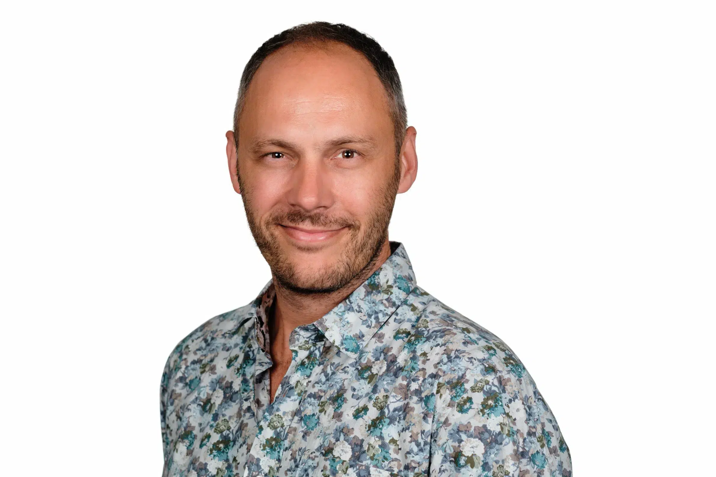 Tech headshot of a web designer in Cape Town